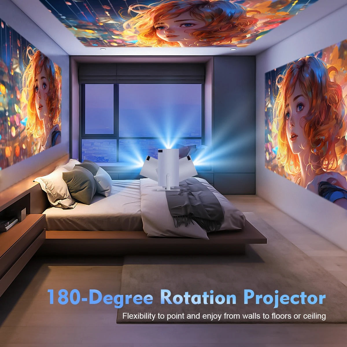 Magcubic HY300 Pro 4K – Smart Home & Outdoor Projector